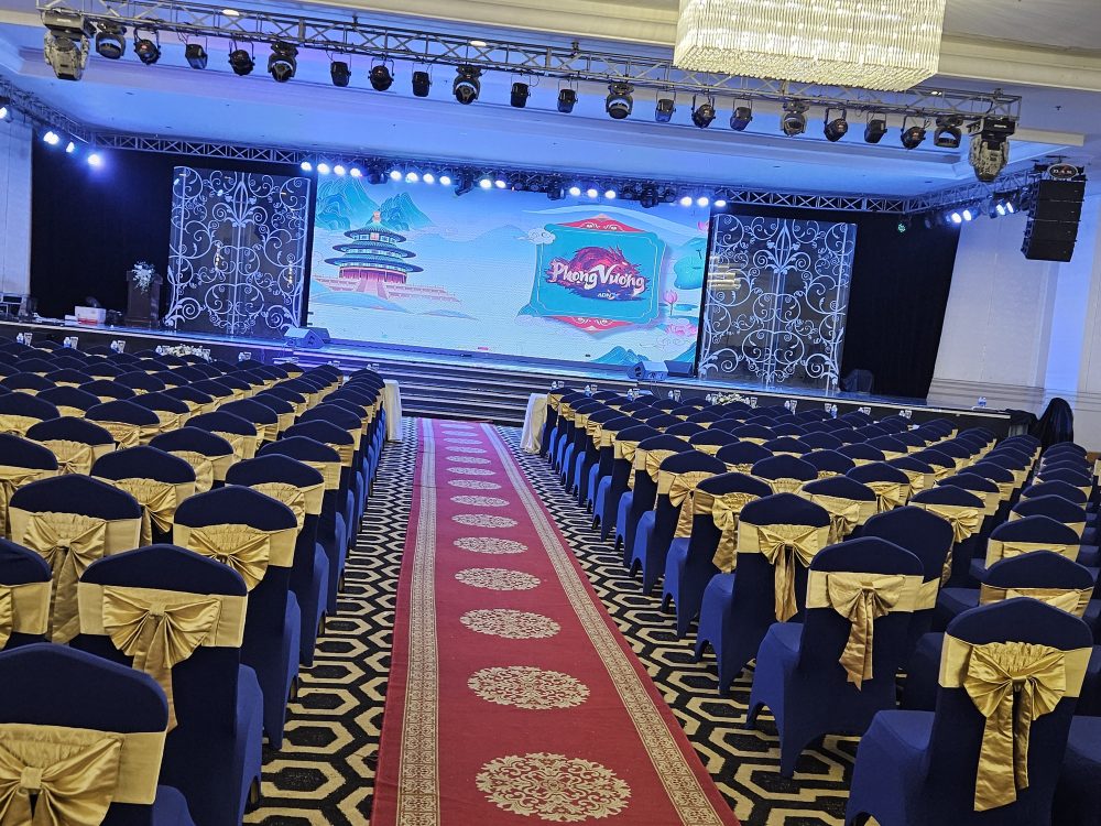 Không gian tiệc rộng lớn của The Adora Grand View phục vụ ngày hội ADNX Day