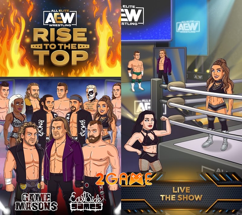 aew-rise-to-the-top-ios-android-1 AEW: Rise to the Top – Game thể thao đấu vật có lối chơi nhàn rỗi nhưng hấp dẫn aew rise to the top ios android 1