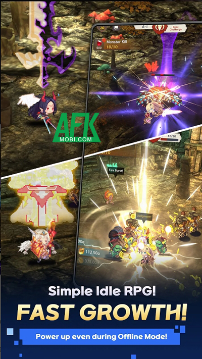 Chinh phục đại mê cung trong game nhập vai nhàn rỗi Arcana Blade: Idle RPG Game 1