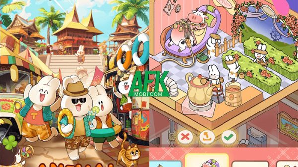 Animal Night Market: Khi động vật cũng họp chợ đêm như bao người afkmobi animal night market gameplay anh 2jpg