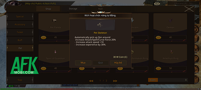 Một số mẹo giúp các tân thủ có thể cày cấp nhanh trong game Era of Lorencia 1