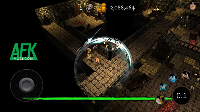 Bước vào lâu đài tối tăm chiến đấu với các kẻ thù trong game hành động Castle Chaos 1