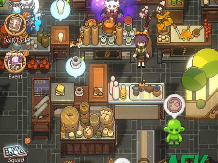 Coffee Tales: Trải nghiệm quản lý và phát triển quán Cafe với nội dung đầy hấp dẫn afkmobi coffee tales gameplay anh 1jpg