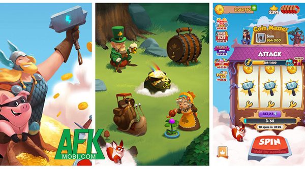 Top 5 game mobile hot nhất giai đoạn 2023 – 2024, sút bay cả Candy Crush afkmobi coin master game hot game top 1jpg