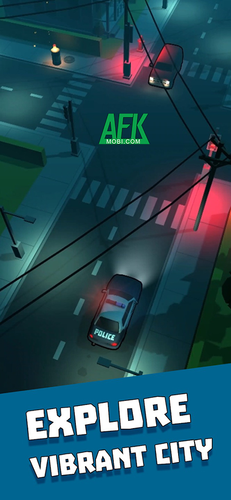 Hóa thân cảnh sát tuần tra truy bắt tội phạm trong game Cops Inc 0