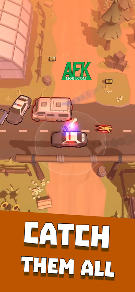 Hóa thân cảnh sát tuần tra truy bắt tội phạm trong game Cops Inc 1