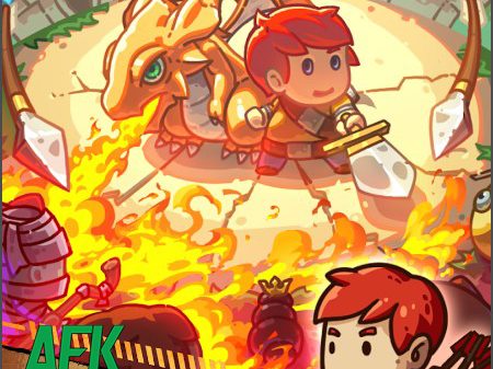 Dragon Survivor kể về câu chuyện chàng Dũng Sĩ quả cảm chiến đấu bên Rồng Thần afkmobi dragon survivor gameplay anh 1jpg