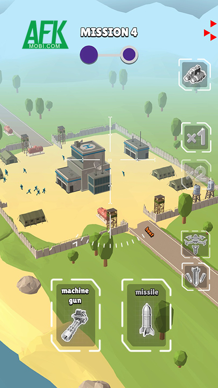 Điều khiển máy bay không người lái tiêu diệt kẻ thù trong Drone Defender: Air Strike 0 Điều khiển máy bay không người lái tiêu diệt kẻ thù trong Drone Defender: Air Strike 0