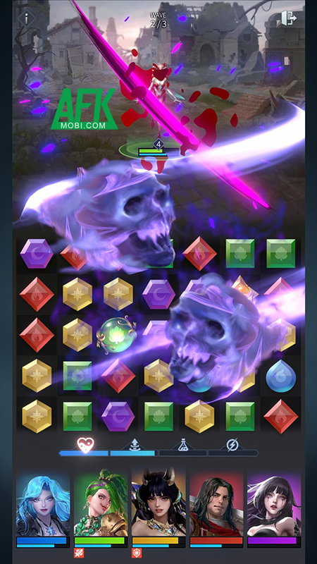 Dungeon & Stones : Match-3 RPG với đồ họa 2D đẹp mắt và lối chơi xếp kim cương gây nghiện 1