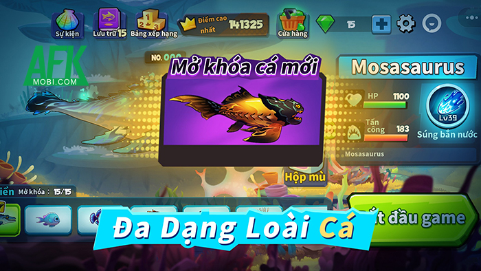 Fish Clash - Cá Lớn Nuốt Cá Bé game casual sinh tồn lấy cảm hứng từ Feeding Frenzy 1 Fish Clash - Cá Lớn Nuốt Cá Bé game casual sinh tồn lấy cảm hứng từ Feeding Frenzy 1