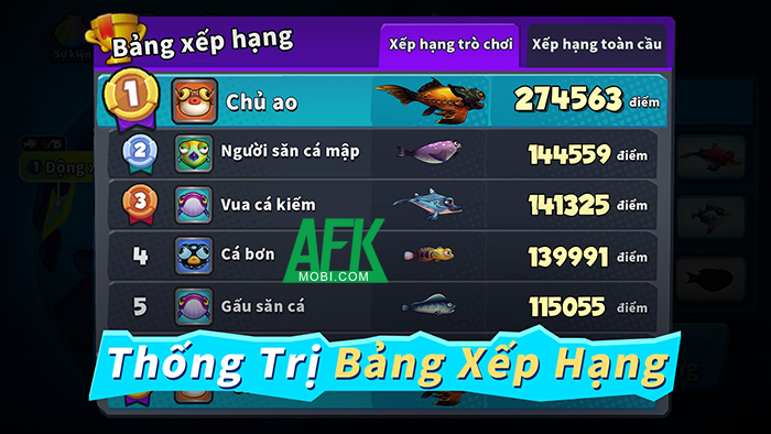 Fish Clash - Cá Lớn Nuốt Cá Bé game casual sinh tồn lấy cảm hứng từ Feeding Frenzy 3 Fish Clash - Cá Lớn Nuốt Cá Bé game casual sinh tồn lấy cảm hứng từ Feeding Frenzy 3