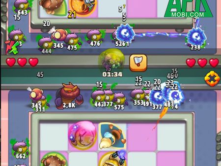 Vào Food Fight TD: Tower Defense bảo vệ căn bếp trước bầy côn trùng ăn vụng afkmobi food fight td tower defense gameplay anh 1jpg