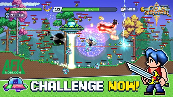 Gaia Survivor – Game sinh tồn roguelike 2D lấy cảm hứng từ Terraria afkmobi gaiasurvivor 1jpg