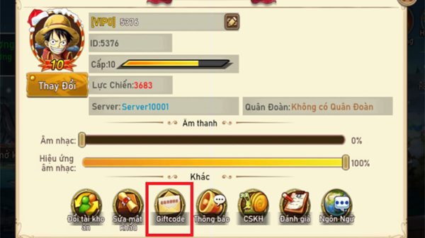 Tổng hợp gift code game Hải Tặc Origin mới nhất trong tháng afkmobi gift code hai tac origin anh 1jpg