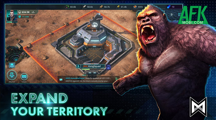 Bước vào vũ trụ quái vật trong game Godzilla x Kong: Titan Chasers 0 Bước vào vũ trụ quái vật trong game Godzilla x Kong: Titan Chasers 0