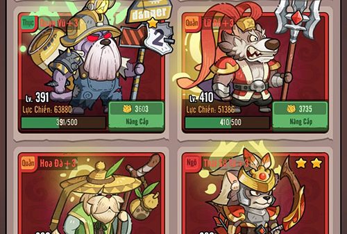 Trải nghiệm GoGo Tam Quốc khi Quan Vũ, Lữ Bố hóa thân thành khuyển tướng sẽ ra sao? afkmobi gogo tam quoc trai nghiem anh 9jpg