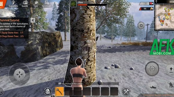 Vào game Last Island of Survival trải nghiệm cảm giác sinh tồn đỉnh cao trên hòn đảo hoang sơ afkmobi last island of survival gameplay anh 1jpg
