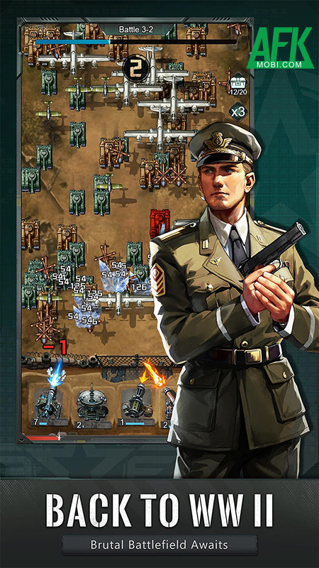 Last Bunker: 1945 game phòng thủ tháp bối cảnh Thế Chiến 2 hấp dẫn 0