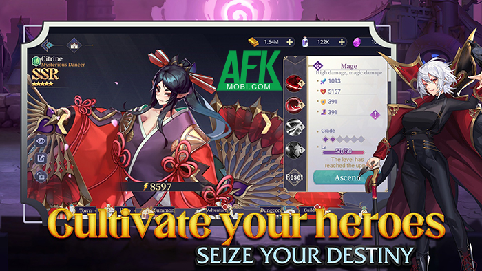 Dẫn dắt các trinh nữ chiến đấu chống lại tà thần trong Maiden Academy: Idle RPG 1