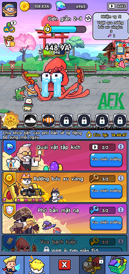 Cùng các anh hùng giải cứu thế giới khỏi người ngoài hành tinh trong Meme Star: Pixel Go 3