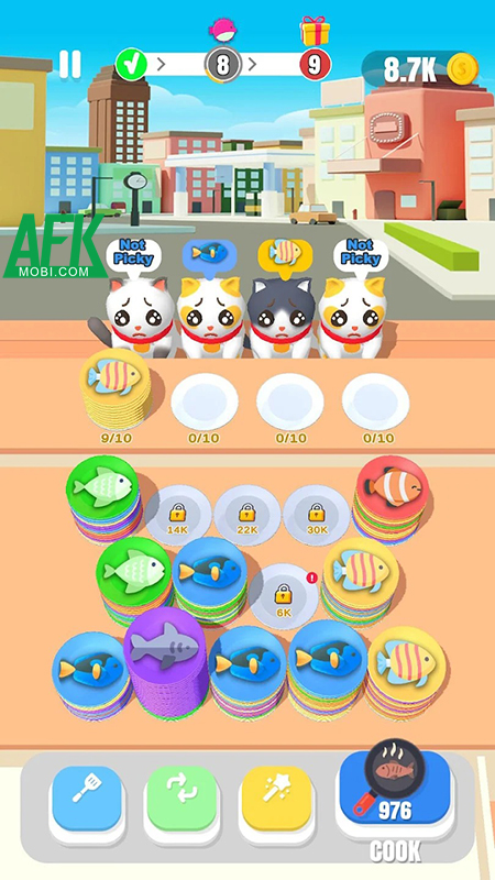 Trở thành đầu bếp phục vụ cho những chú mèo đói trong Meow Meals 3 Trở thành đầu bếp phục vụ cho những chú mèo đói trong Meow Meals 3