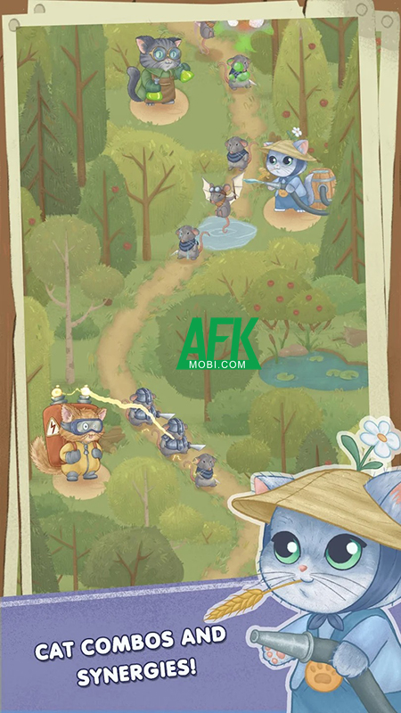 Cùng các chú Mèo ngăn chặn cuộc xâm lược của Chuột trong Meow Tower Defense 1 Cùng các chú Mèo ngăn chặn cuộc xâm lược của Chuột trong Meow Tower Defense 1