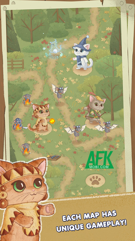 Cùng các chú Mèo ngăn chặn cuộc xâm lược của Chuột trong Meow Tower Defense 2 Cùng các chú Mèo ngăn chặn cuộc xâm lược của Chuột trong Meow Tower Defense 2