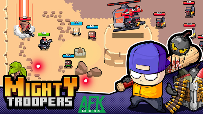 Battle of Mighty Troopers cho bạn sử dụng kho vũ khí chết người tiêu diệt kẻ thù 0 Battle of Mighty Troopers cho bạn sử dụng kho vũ khí chết người tiêu diệt kẻ thù 0