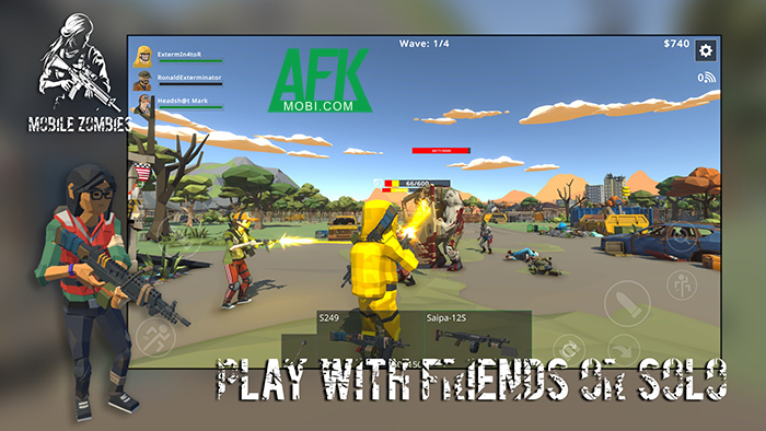Lao vào cuộc chiến sinh tồn không ngừng nghỉ trong Mobile Zombies: Horde Survival 1 Lao vào cuộc chiến sinh tồn không ngừng nghỉ trong Mobile Zombies: Horde Survival 1