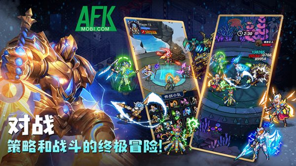 Pixel Alliance game phiêu lưu kết hợp chiến thuật idle với phong cách đồ họa pixel độc đáo afkmobi pixelalliance 1jpg