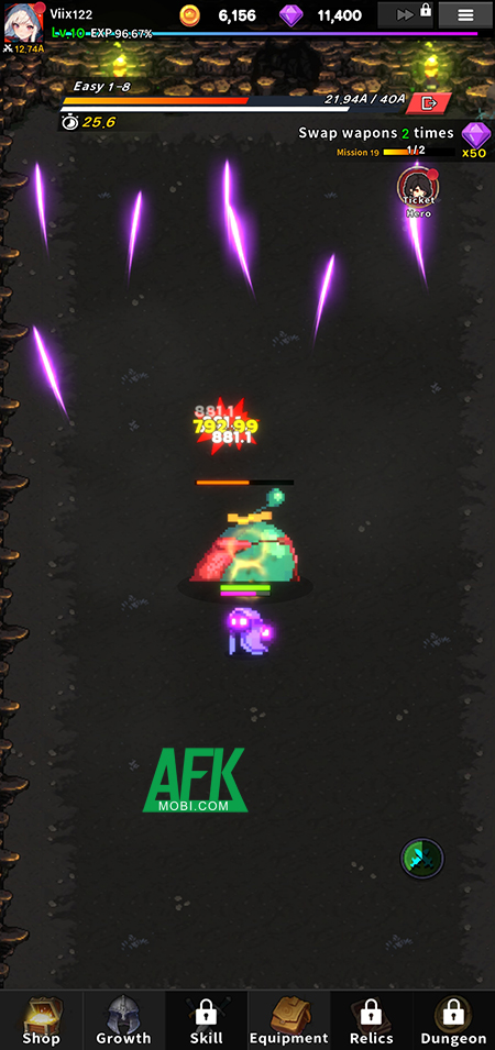 Pixel Hunter Idle x TicketHero mời bạn trở thành thợ săn quái vật 0