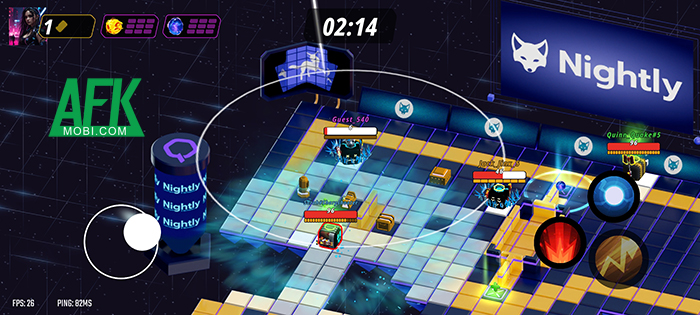 Điều khiển robot khối vuông bước vào chiến trường trong Qubix Arena 1 Điều khiển robot khối vuông bước vào chiến trường trong Qubix Arena 1