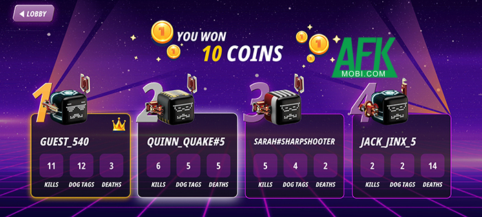 Điều khiển robot khối vuông bước vào chiến trường trong Qubix Arena 3 Điều khiển robot khối vuông bước vào chiến trường trong Qubix Arena 3