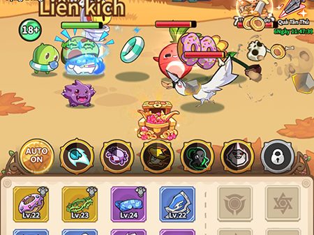 Nấm Lùn Tiến Lên đưa bạn giải trí và thư giãn với cuộc phiêu lưu vui nhộn của chú nấm lùn afkmobi reviewmaplerush 1jpg