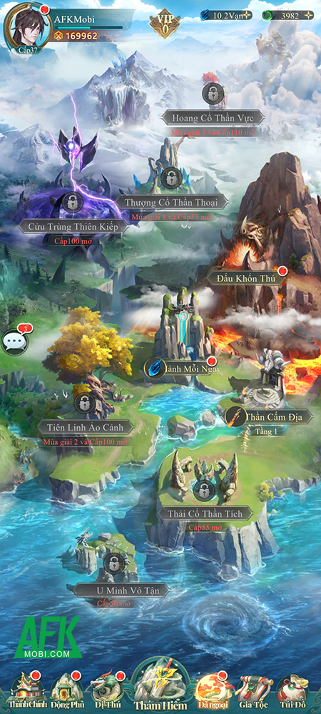 Sơn Hải Kinh 3D Mobile mang đến chủ đề Dị Thú hỗn chiến cho các game thủ vào khám phá 9