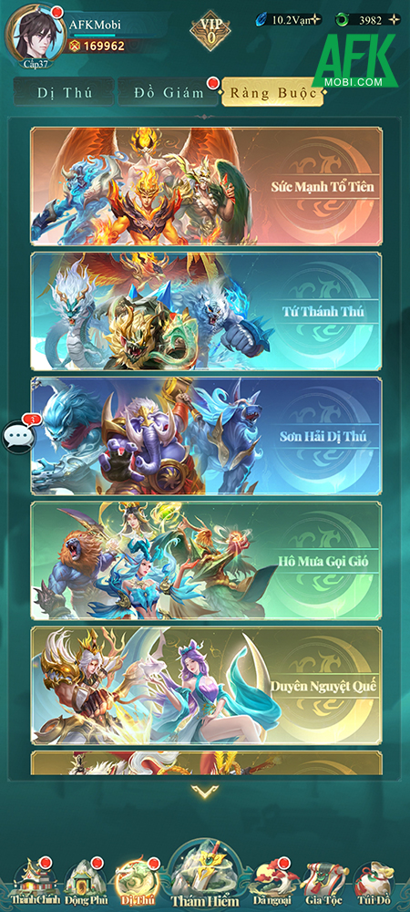 Sơn Hải Kinh 3D Mobile mang đến chủ đề Dị Thú hỗn chiến cho các game thủ vào khám phá 6