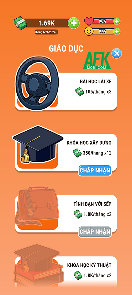 Bắt đầu hành trình làm giàu trong game Rich Inc. Cuộc sống triệu phú 1 Bắt đầu hành trình làm giàu trong game Rich Inc. Cuộc sống triệu phú 1