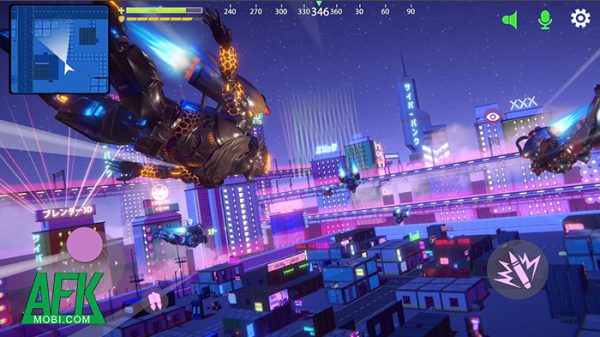 Robot Destruction Royal tựa game bắn súng mang danh Free Fire phiên bản cyberpunk afkmobi robot destruction royal gameplay anh 1jpg