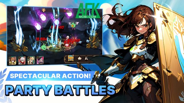 Thành lập đội thám hiểm khám phá tân thế giới trong Secret Land Adventure afkmobi secretlandadventure 1jpg