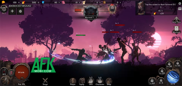 Shadow Warriors: Idle mời bạn bước vào một thế giới bị bao phủ bóng tối 0