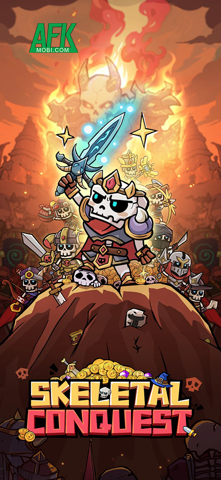 Skeletal Conquest mời bạn vào vai Vua Khô Lâu chinh phục thế giới 0 Skeletal Conquest mời bạn vào vai Vua Khô Lâu chinh phục thế giới 0