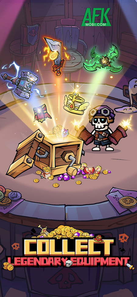 Skeletal Conquest mời bạn vào vai Vua Khô Lâu chinh phục thế giới 1 Skeletal Conquest mời bạn vào vai Vua Khô Lâu chinh phục thế giới 1