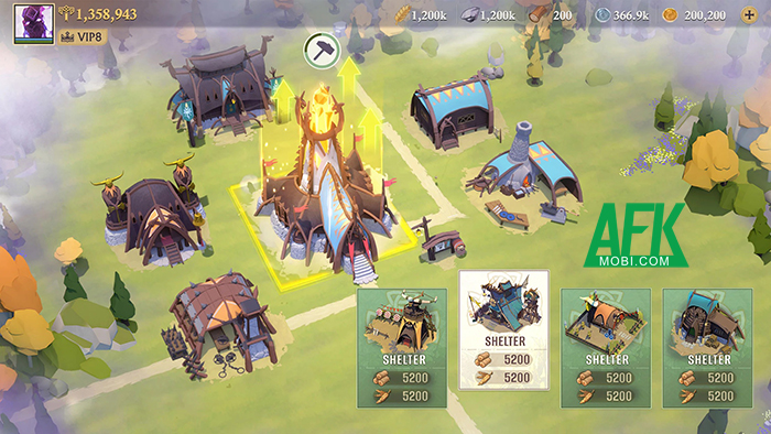 The Wandering Oasis cho bạn xây dựng vương quốc trên lưng quái vật titan khổng lồ 0 The Wandering Oasis cho bạn xây dựng vương quốc trên lưng quái vật titan khổng lồ 0