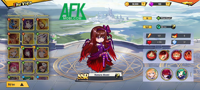 Top 5 tướng SSR mạnh nhất giai đoạn đầu game Chiến Binh AFK 1