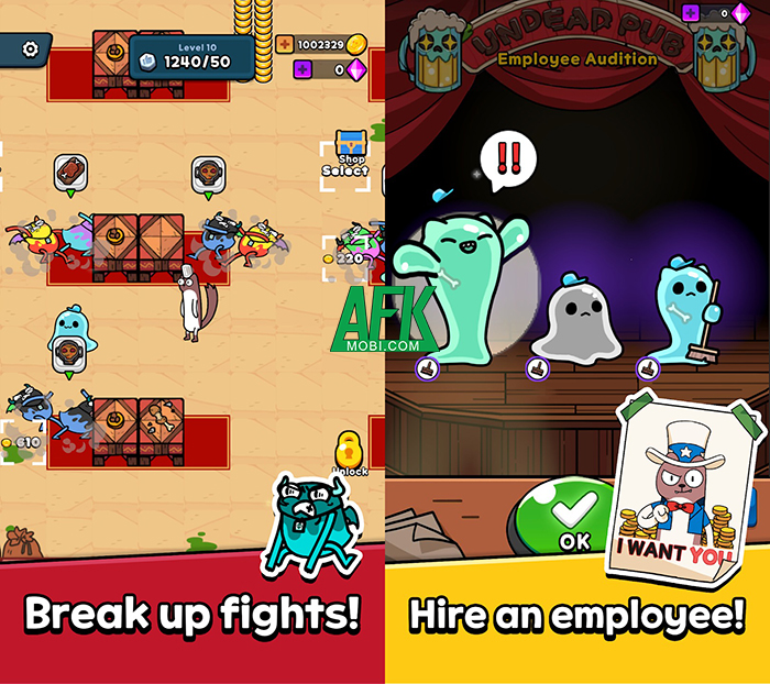 Trở thành ông chủ của quán rượu tại thế giới ngầm trong UndeadPub 2