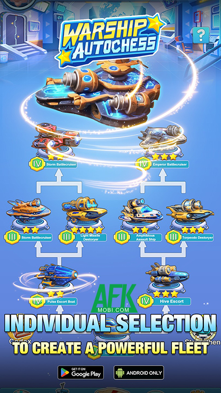 Warship Auto Chess: PVE - Biến thể của cờ tự động giúp mang đến trải nghiệm mới 1