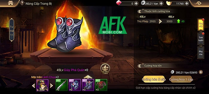 Cách để sở hữu một đội hình đánh đâu thắng đó trong game Chiến Hồn Tam Quốc 4