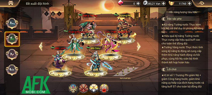 Cách để sở hữu một đội hình đánh đâu thắng đó trong game Chiến Hồn Tam Quốc 1