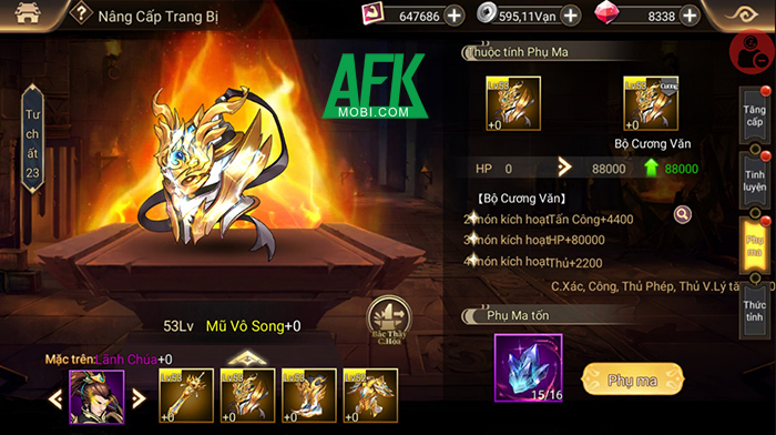 Cách để sở hữu một đội hình đánh đâu thắng đó trong game Chiến Hồn Tam Quốc 6