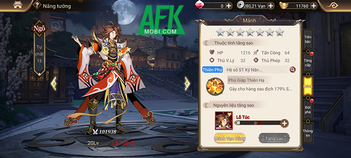 Cách để sở hữu một đội hình đánh đâu thắng đó trong game Chiến Hồn Tam Quốc 10